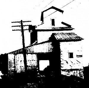 LHS11LuckeyGrain Elevator in litho